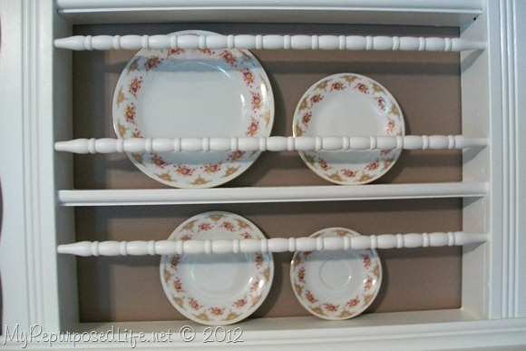 Never Rusty Plastic plate rack.Organise your plates beautifully