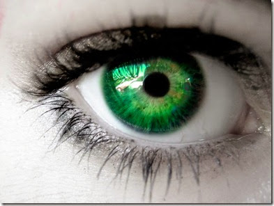 ojos verdes