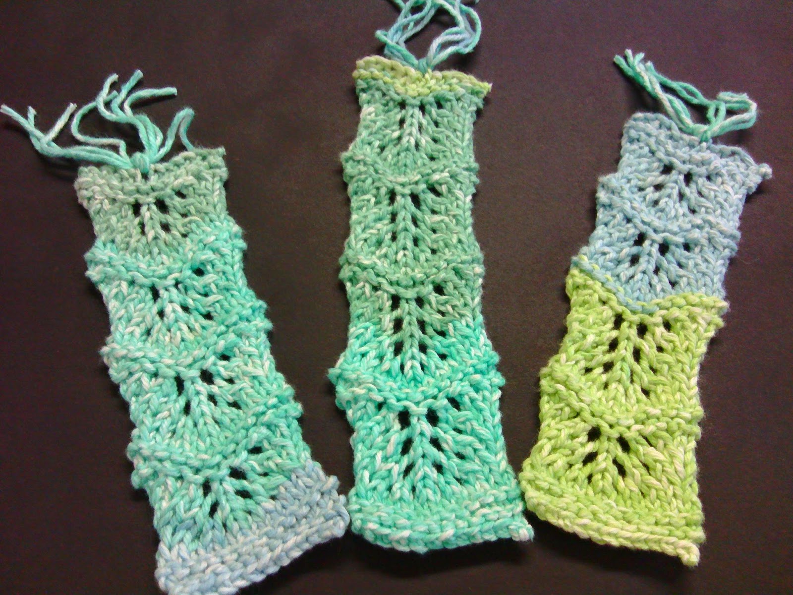 Knit N Purl Ocean Knitted Bookmarks