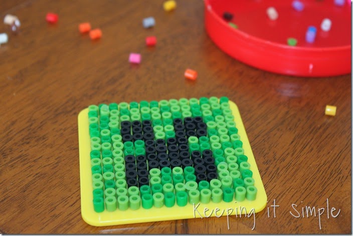 Minecraft-melty-beads #kidscraft #minecraft (1)