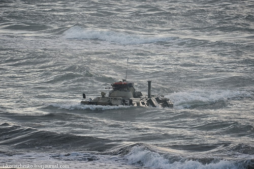 "Запад-2013": Высадка на побережье