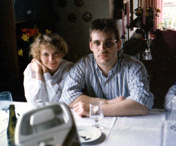 Nina og Michael - for tyve år siden - 1991