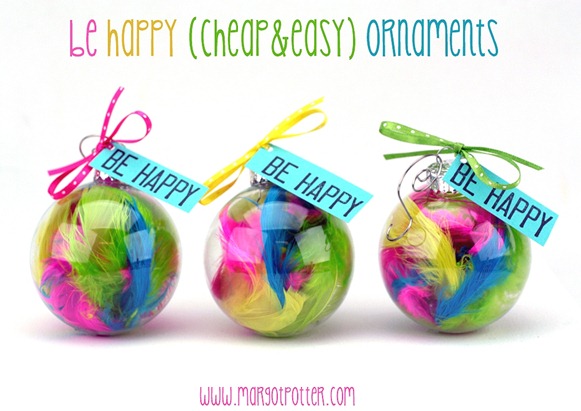 be happy ornaments one