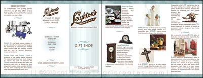 Leighton's Jewelers Brochure - by Cari Cruse