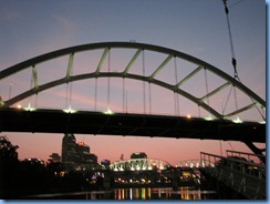 9400 Nashville, Tennessee - General Jackson Showboat Dinner Cruise  - Gateway Bridge downtown Nashville