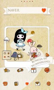 How to mod Alice Dodol launcher theme 1.2 apk for bluestacks