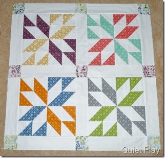 Lucky in Simply Color quilt top