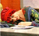 Carrossel - Vexame Matilde dorme de pijama na sala de aula003
