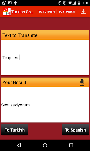 【免費書籍App】Spanish Turkish Translator-APP點子