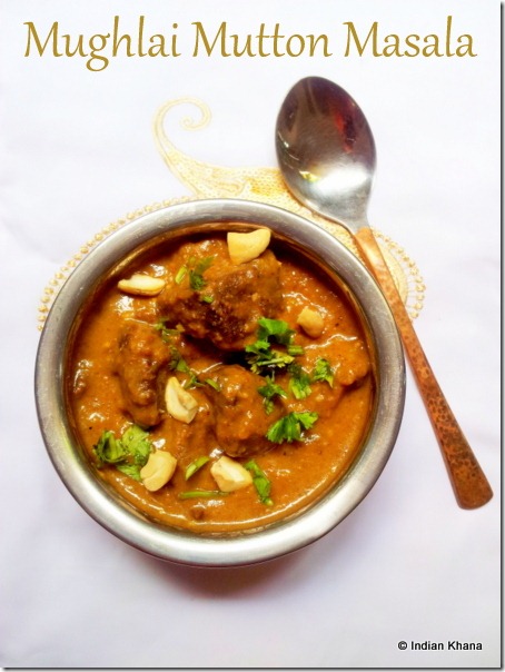Shahi Mughlai Mutton Curry Masala Recipe