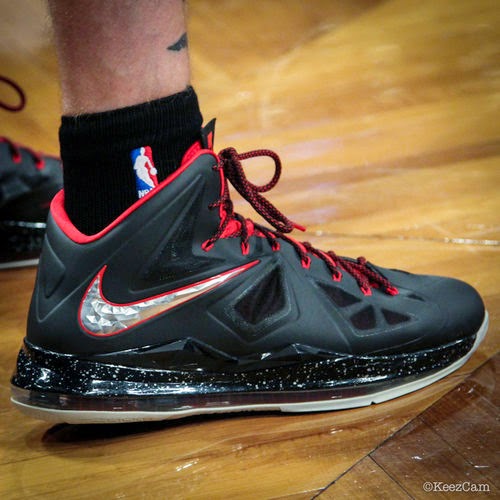 lebron 10 on feet
