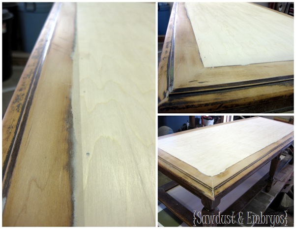 Wood Grain Coffee Table ~ Wood-putting {Sawdust and Embryos}