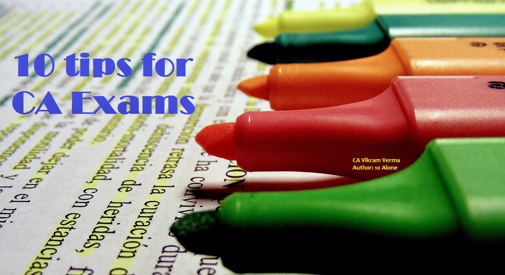 10-tips-ca-students-preparing-exams-ten-alone-novel-by-vikram-verma-chartered-accountant