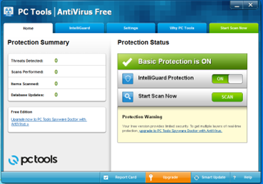 Free AntiVirus PC Tools