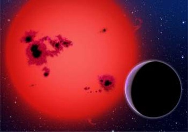 exoplaneta orbita sua estrela
