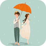 Cover Image of Download Rainy Romance Live Wallpaper 1.2.1 APK