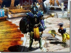 即席の剣士覚醒装備でg級ジエン モーラン戦 Mh3g日記