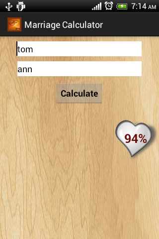 Marriage Calculator Free