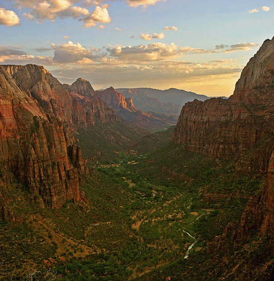 Zion angels landing view