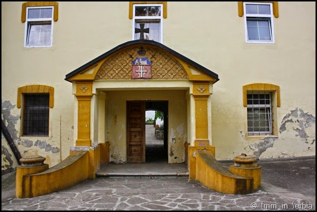 The entrance to the inner monastery at Krusedol