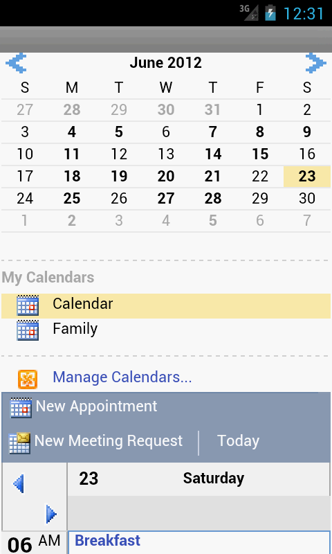 OWM for Outlook Email OWA - screenshot
