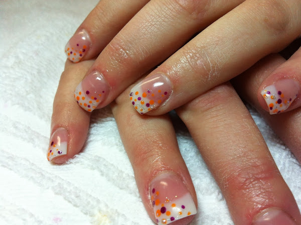 Acrylic French Tip Nail Designs French Acrylic Nail Designs