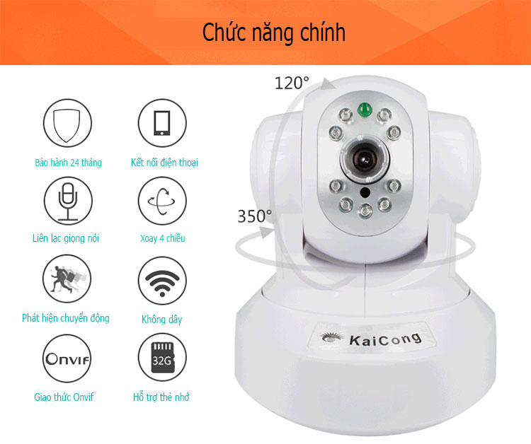 ip camera 720p camera KaiCong