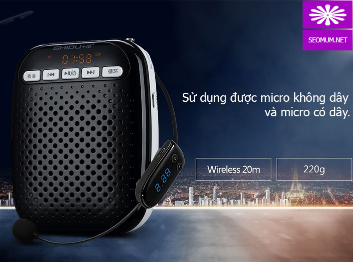 Máy trợ giảng không dây Shidu SD-S378