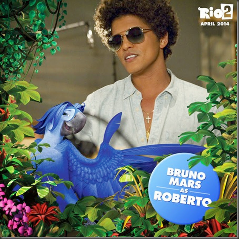 Bruno Mars Jungle Adventure in “Rio 2”