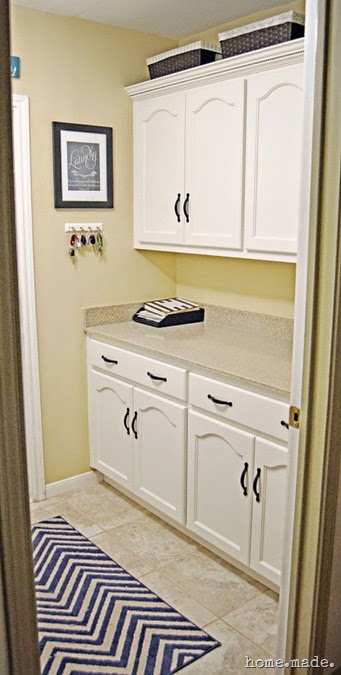 Laundry Room White Cabinets