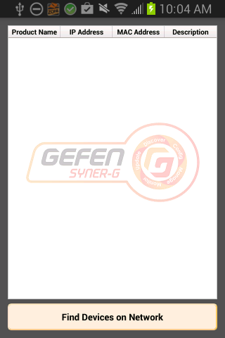Gefen Discovery Tool