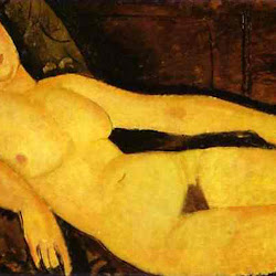 Modigliani, Nude on a Divan 1918