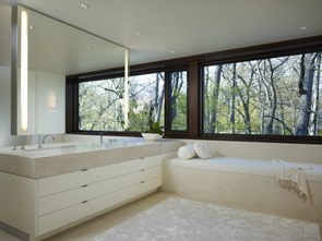 Casa Glencoe / Robbins Arquitectura baño-minimalista-marmol-blanco