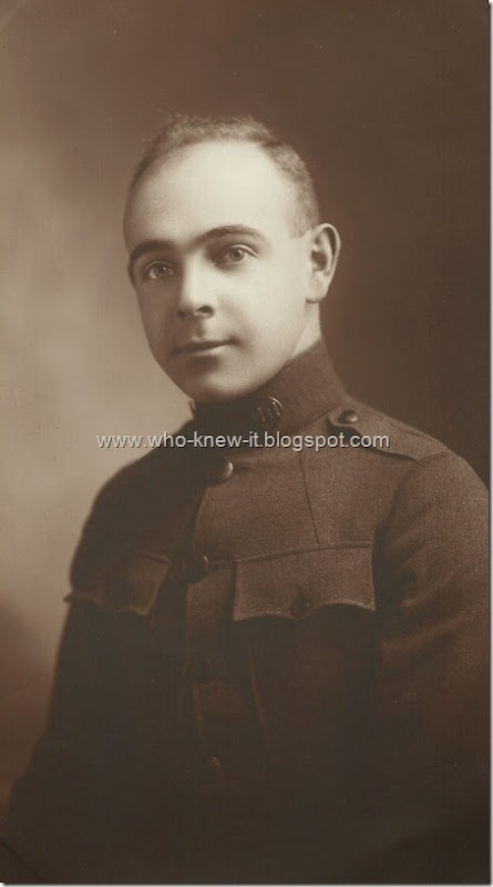 Mervyn Gunzendorfer 1916-1917