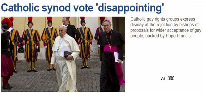 catholic synod stagnant