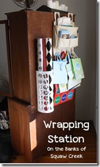 wrapping station