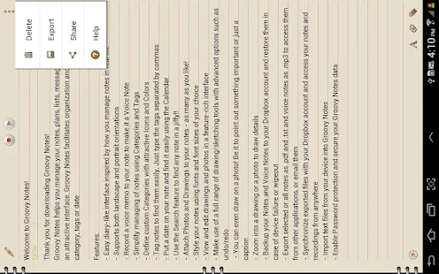 Remarques Groovy -Groovy Notes - screenshot thumbnail
