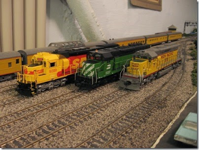 IMG_0456 SP-BN-UP Lineup on My Layout on April 5, 2008