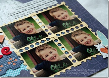 KC Blog Frenzy Project 2 LO CU postage stamps