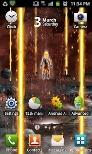 Namek Destruction LWP PRO Screen 2