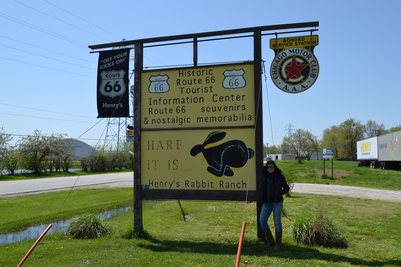 Nuestra ruta 66 en Harley 30 de abril, tercer día en moto, de Rolla