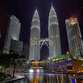 Musical Fountain at KLCC Park by Nur Ismail Mohammed - Buildings & Architecture Office Buildings & Hotels