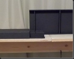 cross brace (transverse) above clip is 30mm; cross brace (transverse) on right is 40mm (same dimension as box sides) cross brace (transverse) above clip is 30mm; cross brace (transverse) on right is 40mm (same dimension as box sides)