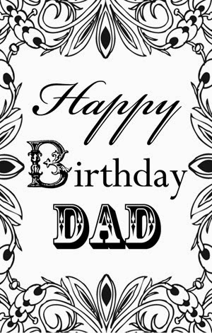 Happy Birthday Dad Rectangle
