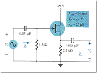 MCQs in FET Amplifiers Fig. 09