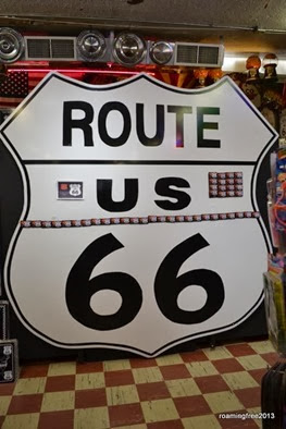 Largest US 66 Shield