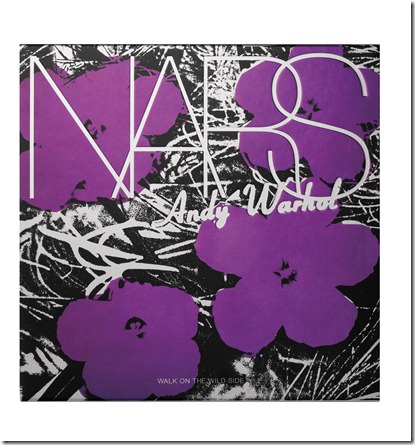 NARS Andy Warhol Walk On The Wild Side packaging