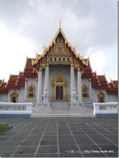 泰國曼谷-大理石寺正面