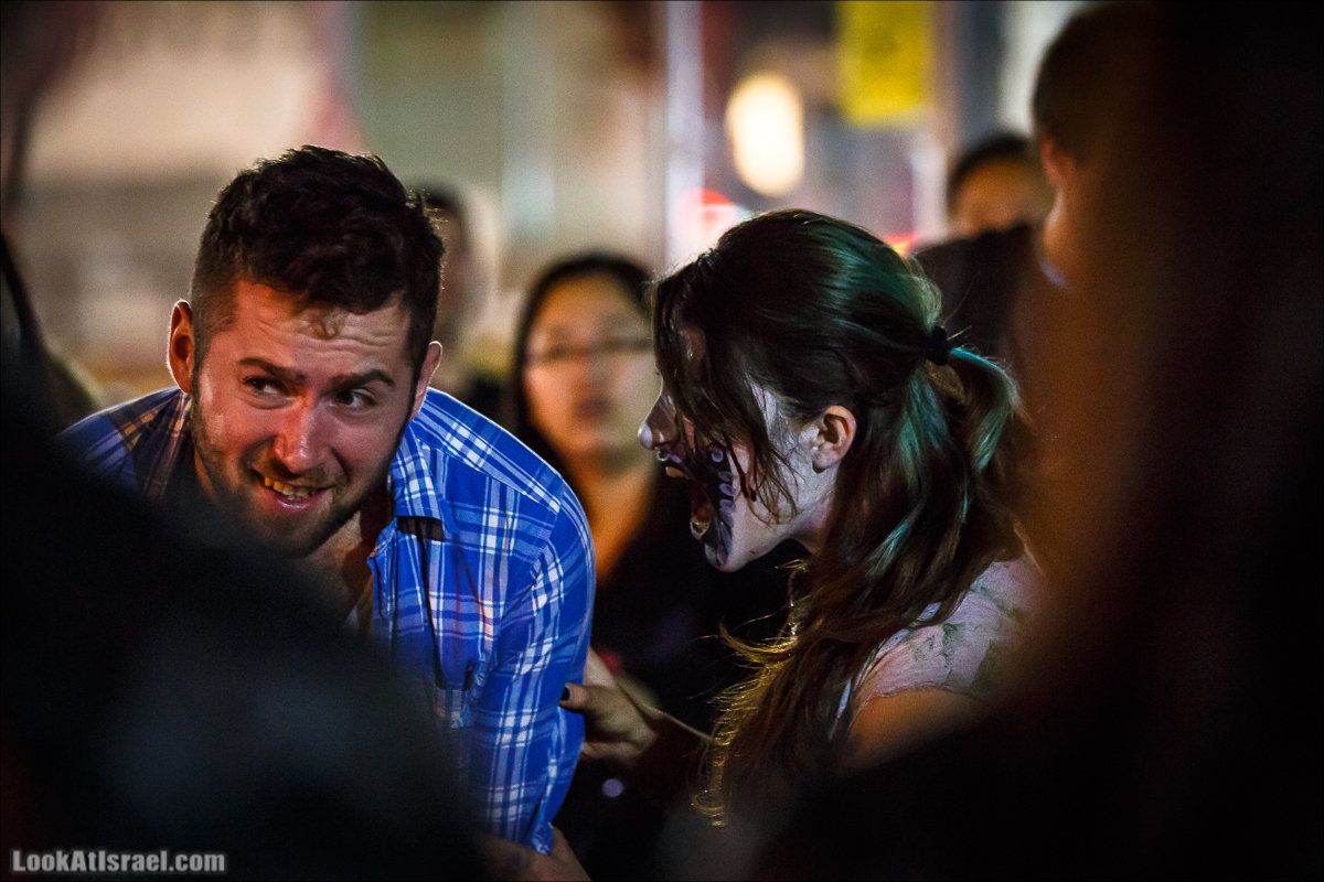 LookAtIsrael.com - Парад зомби в Тель Авиве | Zombie walk TLV, Tel Aviv 2015 |  מצעד זומבים בתל אביב, צעדת הזומבים, זומבי ווק