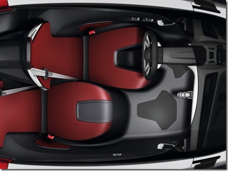 2011 Audi Urban Concept top view